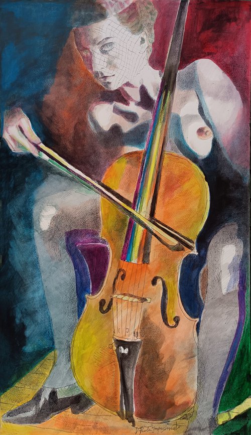 THE CELLIST by Paola Imposimato