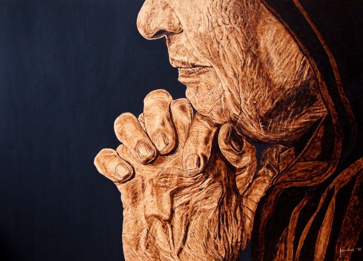 Expressive Painting , A Mother