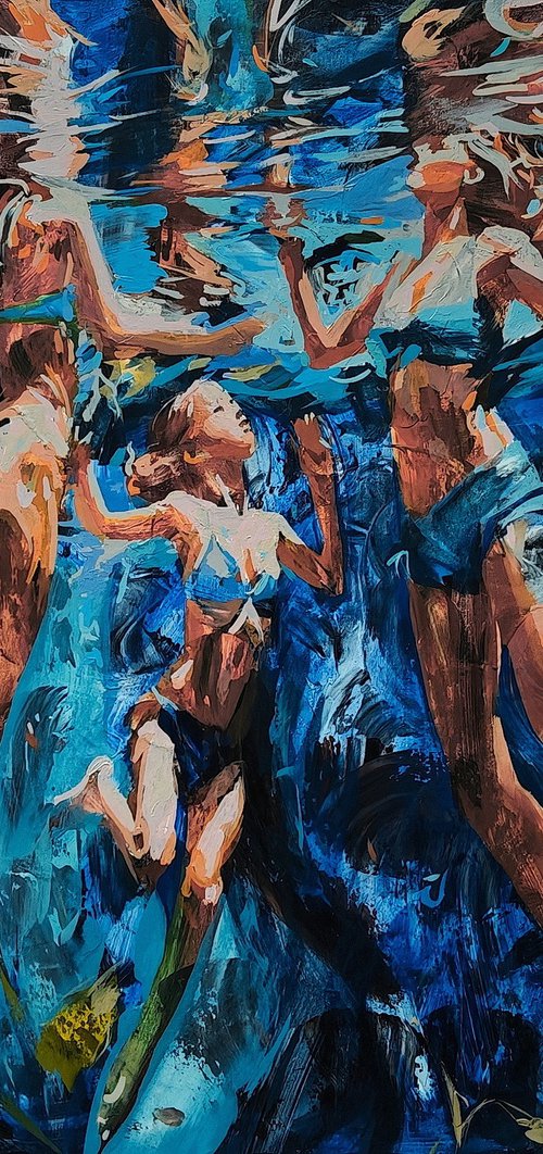 Under the water's shine by Daniel Bulimar Henciu