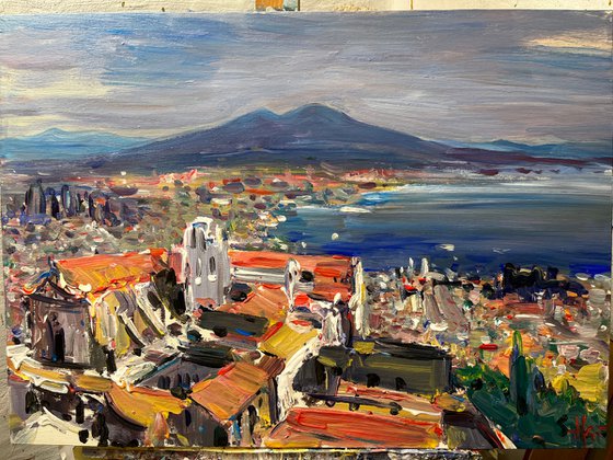 Napoli / Naples Vesuvio view Impressions