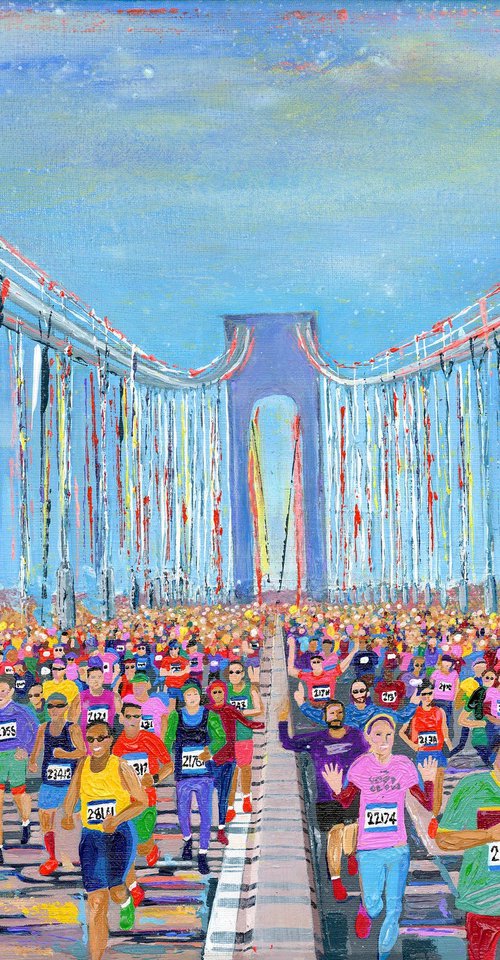 New York Marathon by Maria Liddy