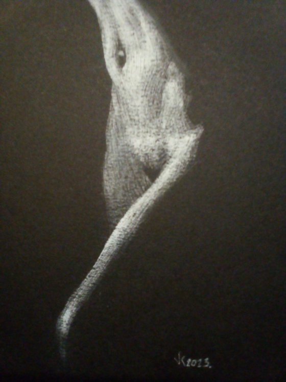 Nude noir #317 (21X29)cm