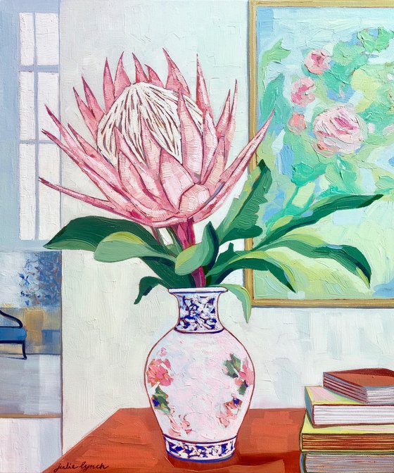 Floral Still Life Protea Pride