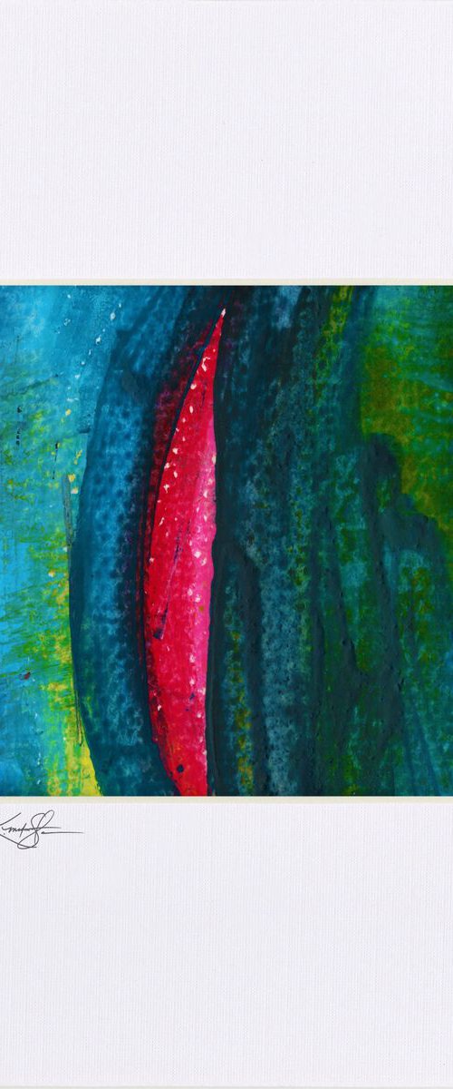 Oil Abstract 3 - Abstract painting by Kathy Morton Stanion by Kathy Morton Stanion