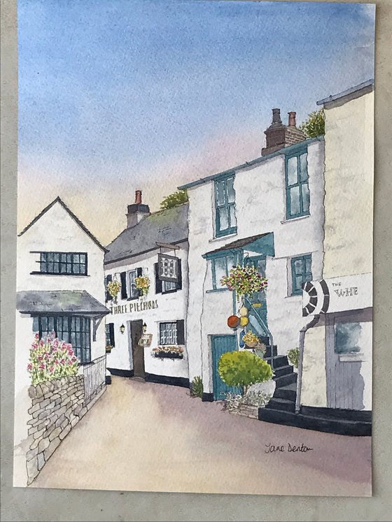 Polperro - The Three Pilchards