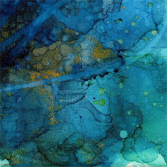 Ethereal Moments 4 - Zen Abstract Painting by Kathy Morton Stanion