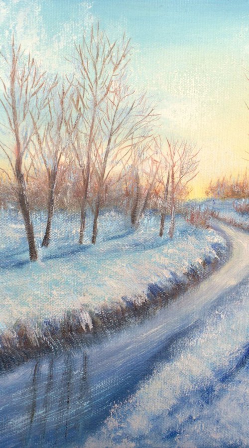 Winter light by Ludmilla Ukrow