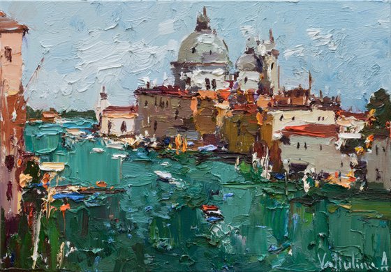 Venice Italy - Original Oil Painting