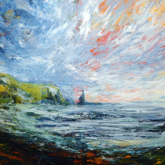 Rocky Devon Coastline