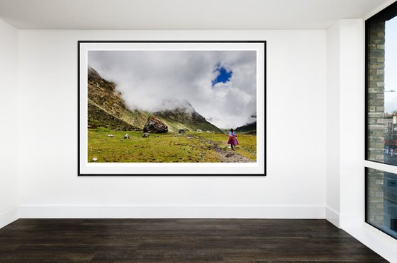 Quechua Woman In The Peruvian Andes