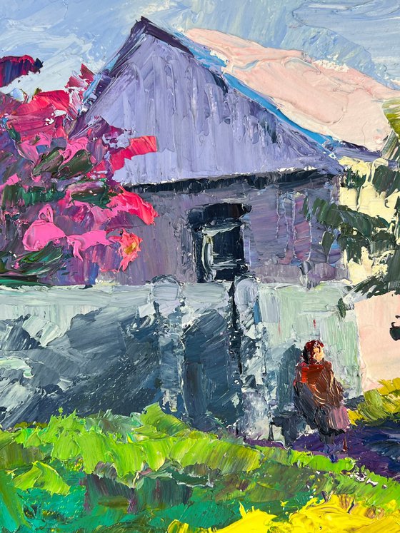 Spring in Front of the House