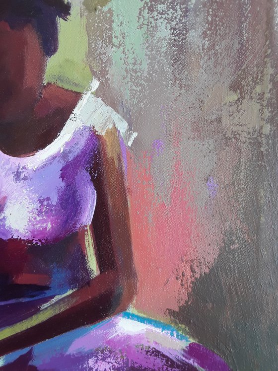 The basket weaver, African Basket