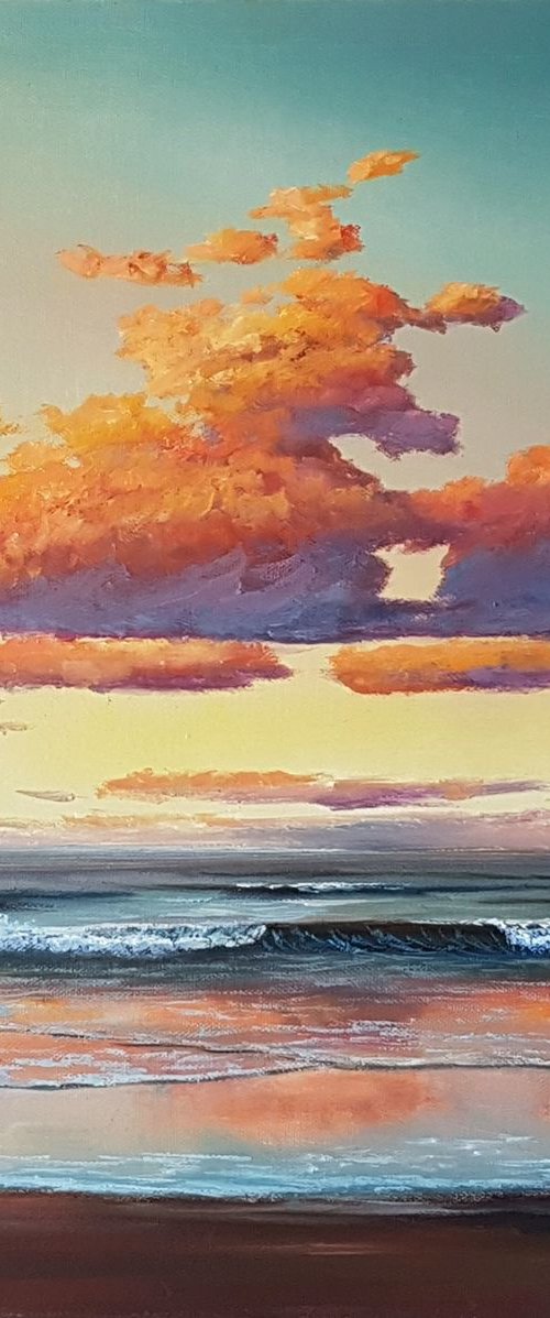 Clouds Above The Sea by Paul Narbutt