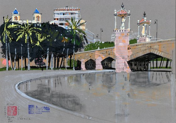 Puente del Mar Valencia Spain