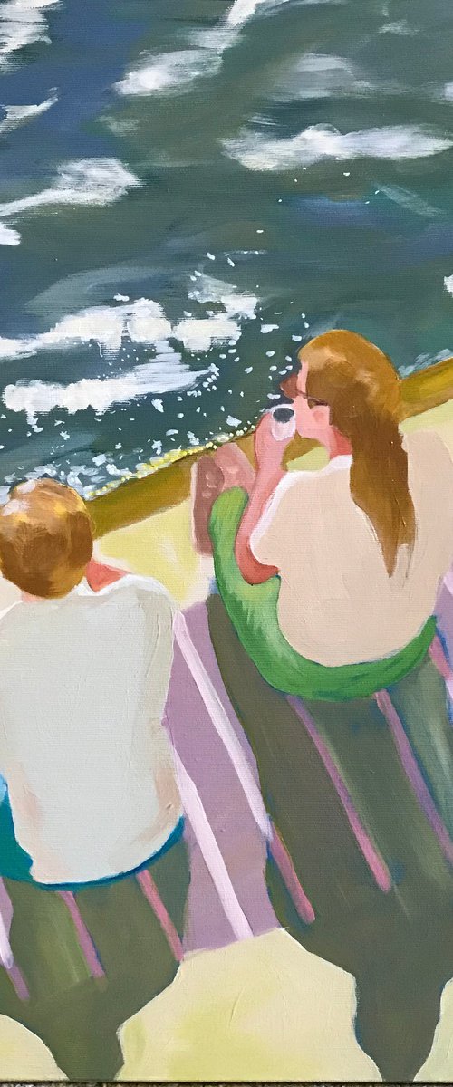 Deux au soleil by Sophie HORS