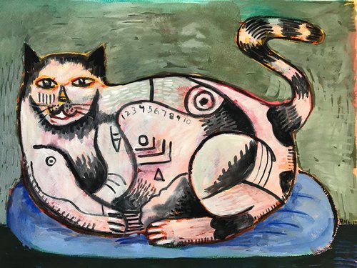 The Relaxed Cat” by Roberto Munguia Garcia