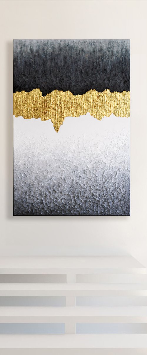 SALE! Large Abstract Wall Decor by Waldemar Kaliczak