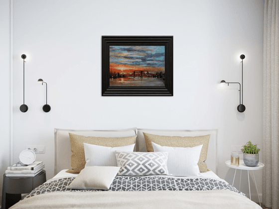 "Sunset along The Thames"