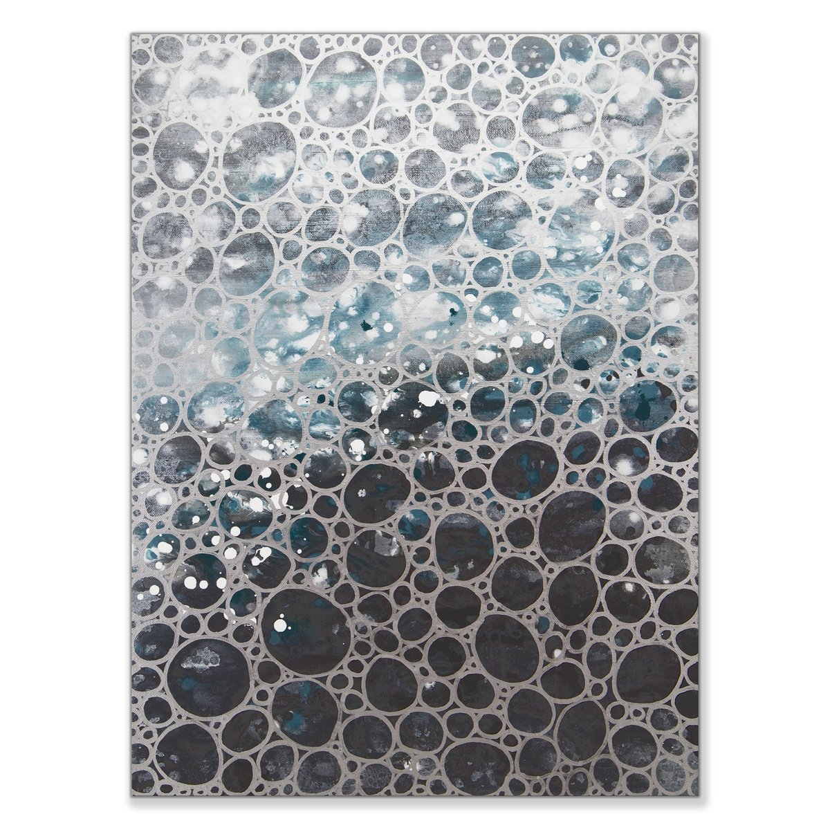 Abstract Acrylic Painting By Hilary Winfield, 18 X 24, Dimension 38, Original Artwork