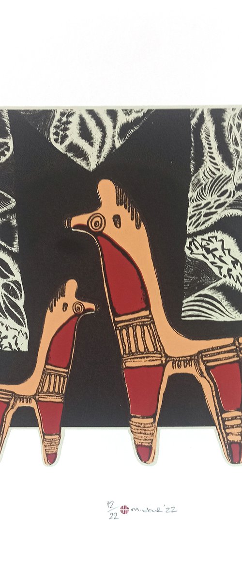 Archaic Period Figurine;  Horse by Mine Okur