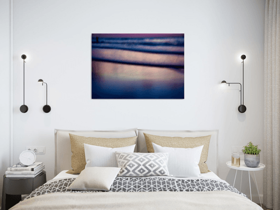 Blurry fisherman | Limited Edition Fine Art Print 1 of 10 | 75 x 50 cm