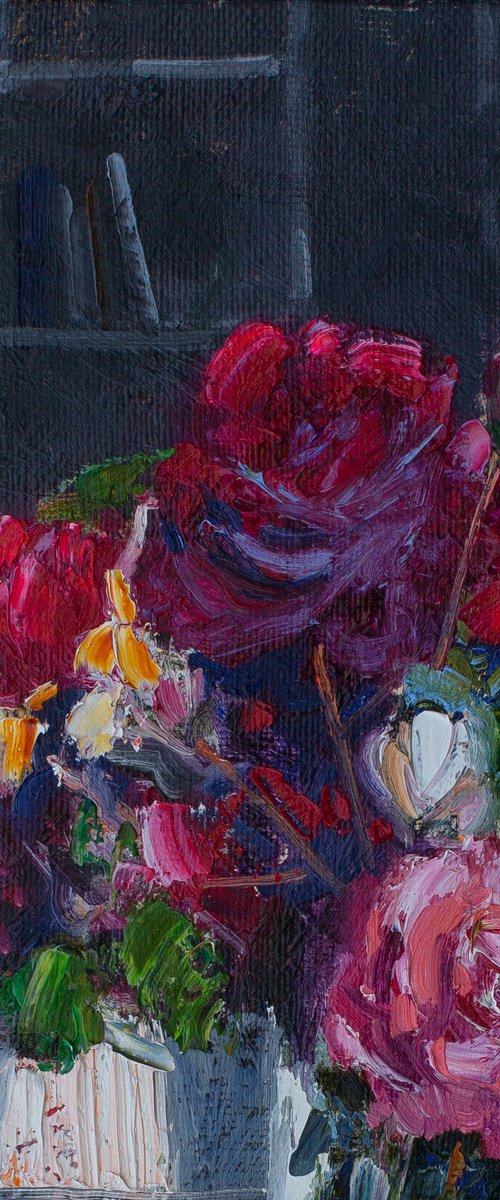 Flowers in Vase by Khanlar Asadullayev