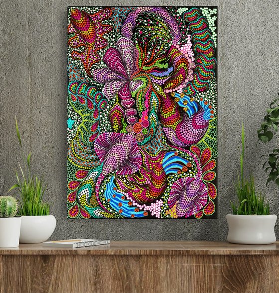 Pink Coral Garden