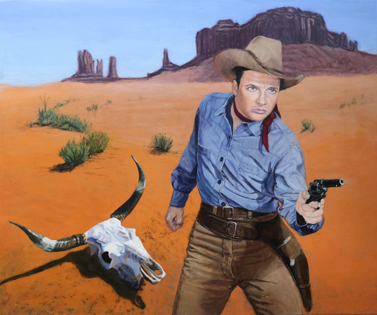 Desert Showdown by Pop Art Pulp