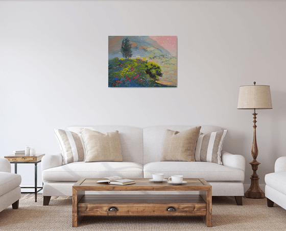 Meadow Beneath the Mountain