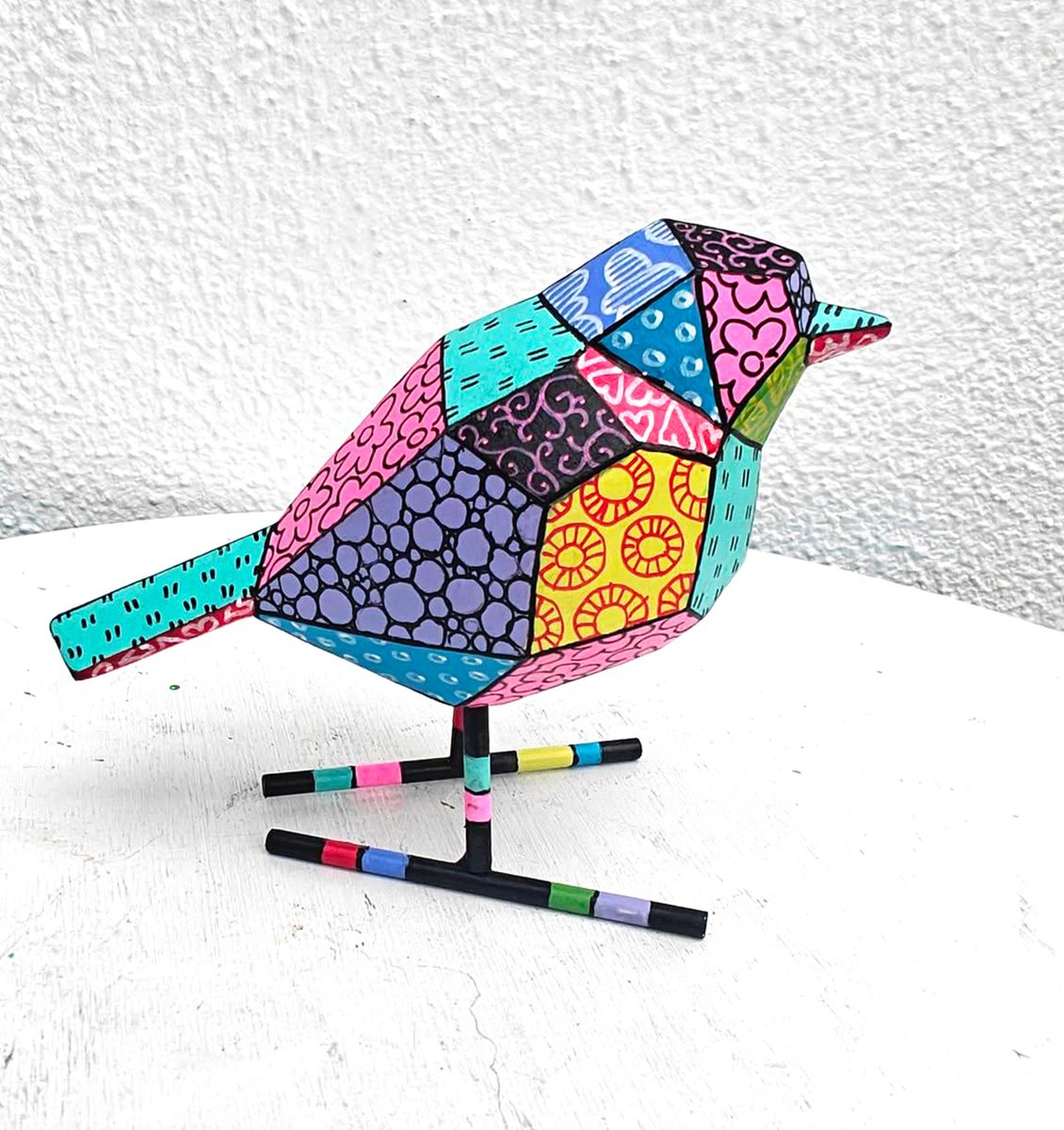 Urban And Pop Sculpture , Little Bird By Vio Valova, 5 X 4, Artwork For Sale On Artfinder