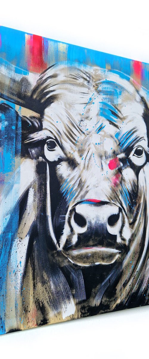Bull #9 by Stefanie Rogge