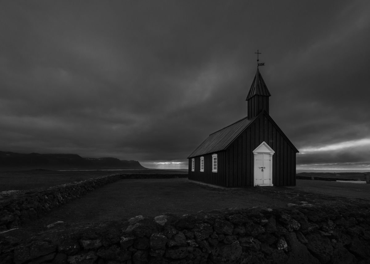 Seeing the light, BA�A�ir, Snaefellsnes, Iceland by Baxter Bradford
