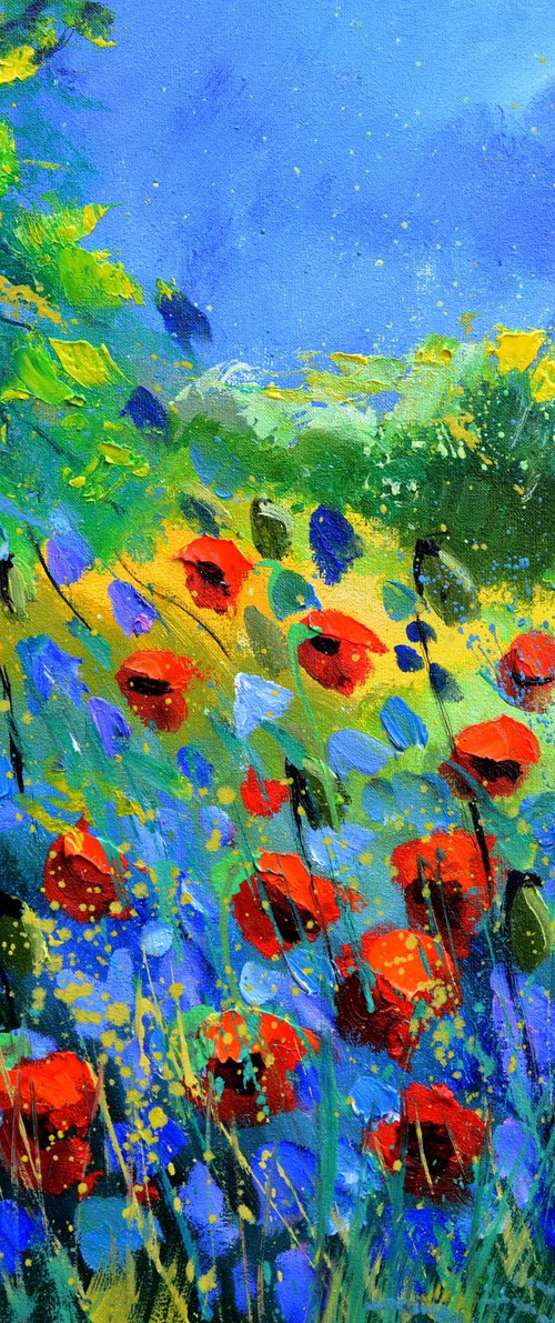 red poppies by Pol Henry Ledent