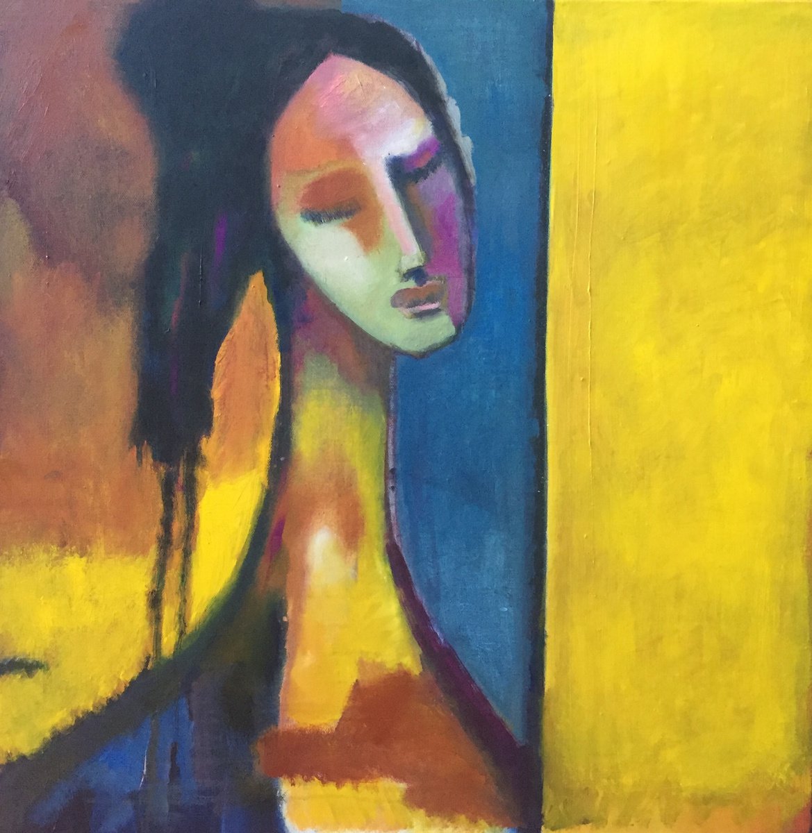 Girl in Yellow by Alexandra Steele-Mortimer