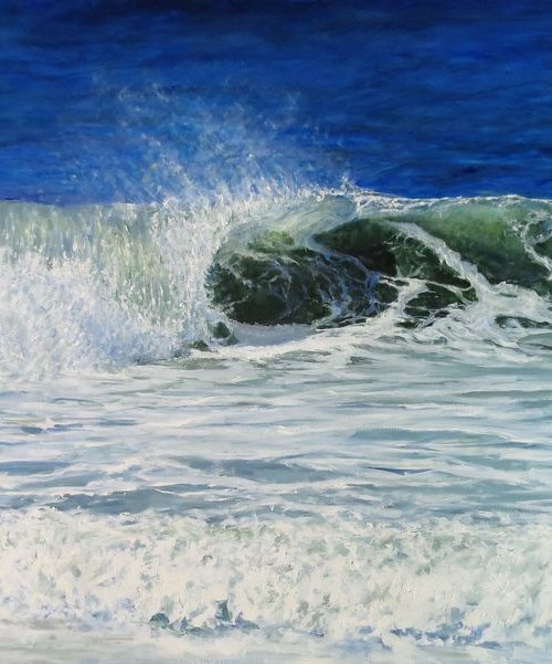 West Coast surf by Glen Robert Hacker