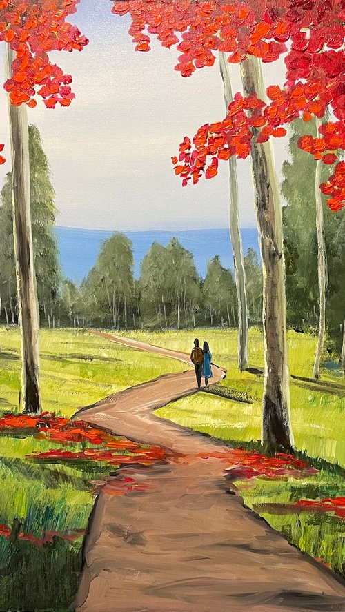 Beyond The Red Trees by Aisha Haider