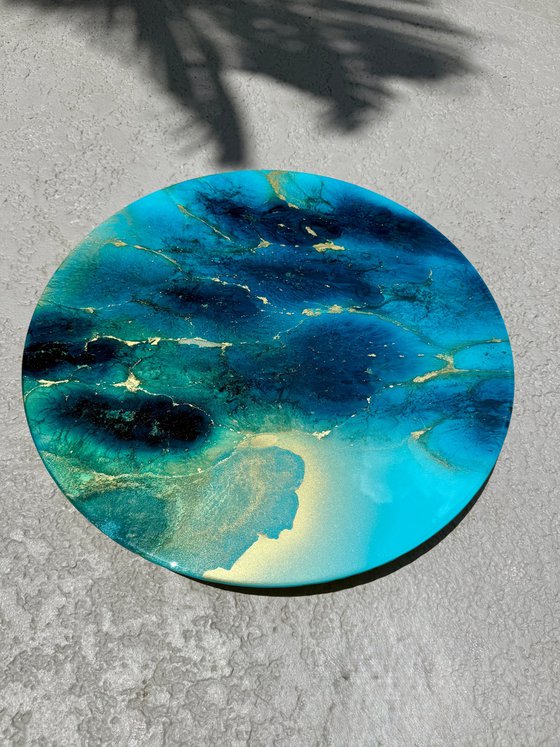 Golden Halo, Blue Depth #1