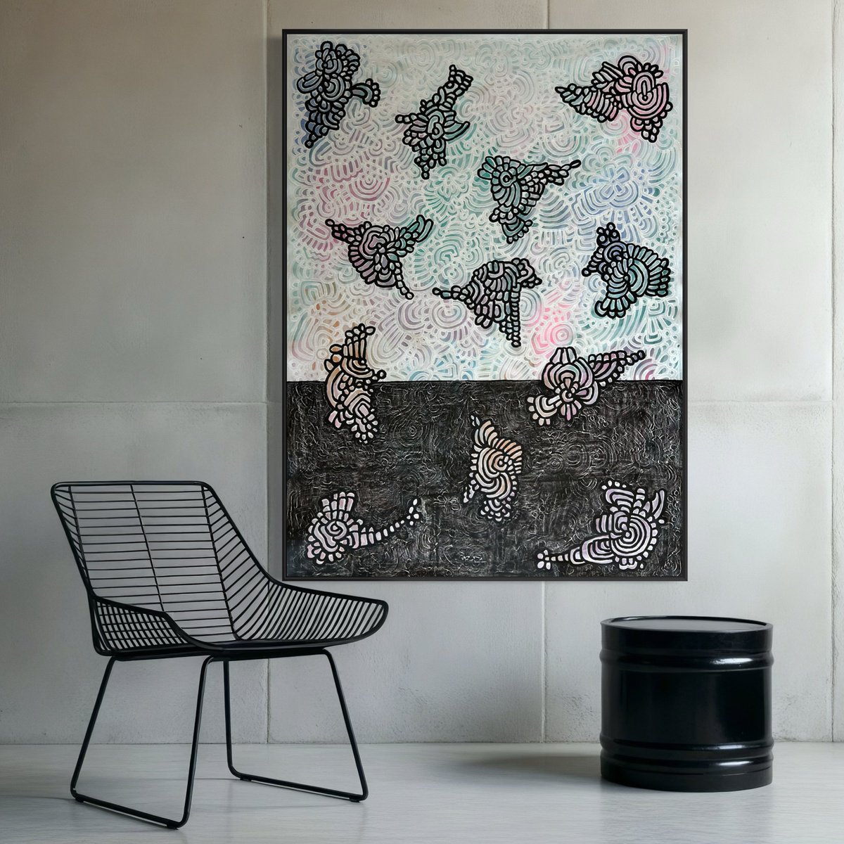 Between Before And After By Samantha Malone, 37 X 51, Artwork For Sale On Artfinder