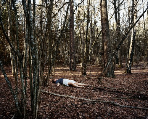 Mom In Forest (From series Dead Parents) by Aida Chehrehgosha