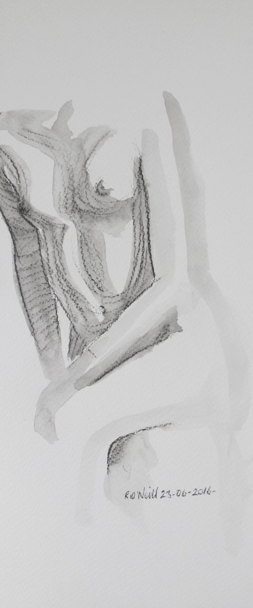 seated female nude by Rory O’Neill