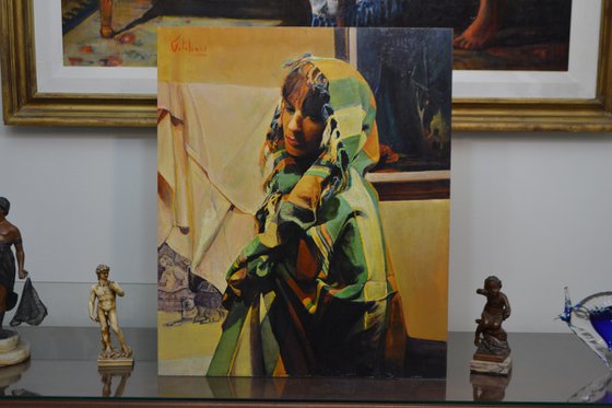 melancholy scene