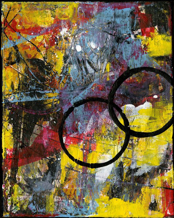 Urban Epilogue Collection 1 - 10 Parts - Abstract Paintings by Kathy Morton Stanion