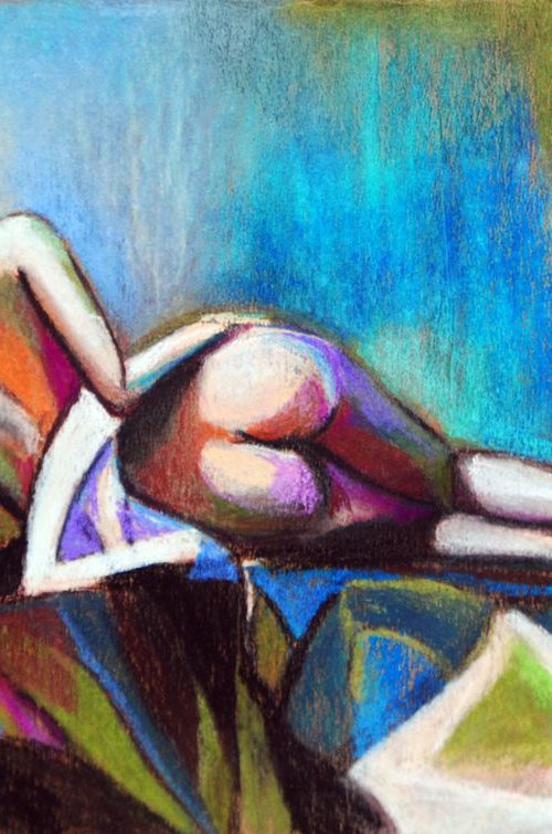 Nude 207 / 42 x 26.5 cm by Alexandra Djokic