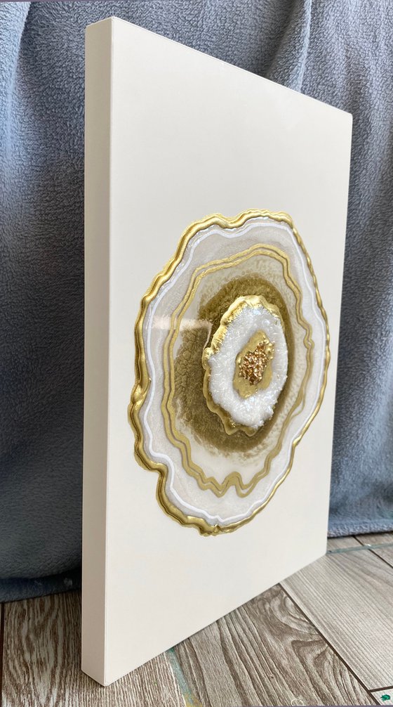 Ivory geode 2