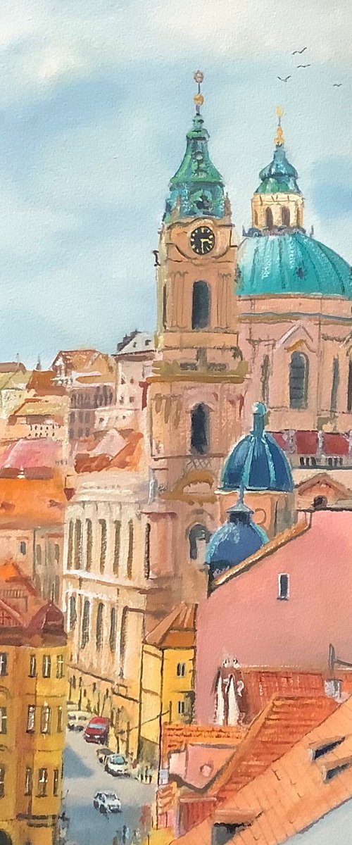View across Prague by Darren Carey