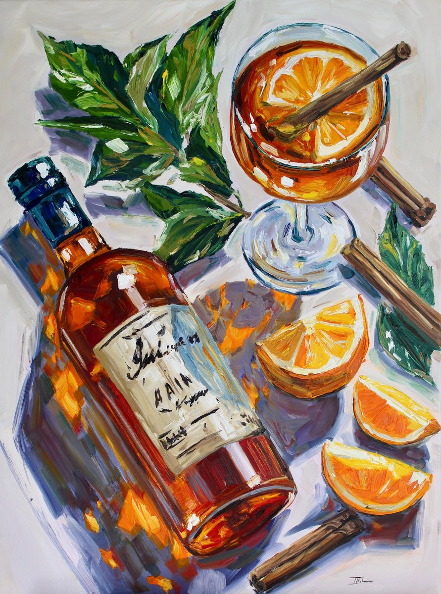 Spiced Orange By Liza Illichmann, 24 X 31, Artwork For Sale On Artfinder