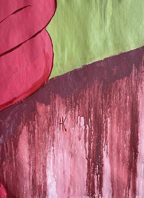 Mother Daughter Original Painting