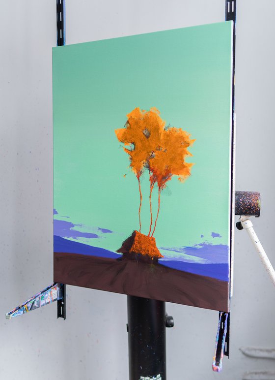 Amber Quiet Above the Plain