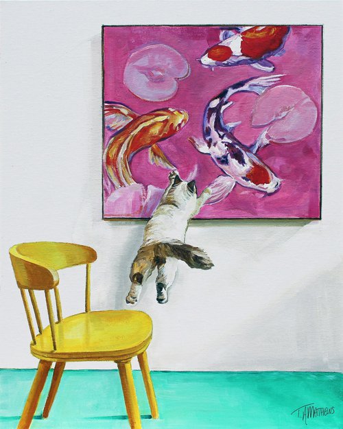 Gallery Cat #4 by Timothy Adam Matthews