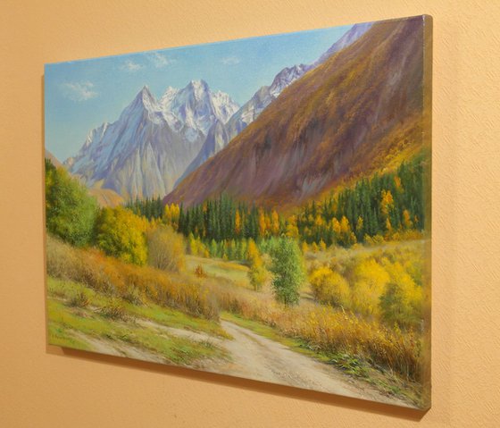 Autumn in the mountains 60 x 40 cm